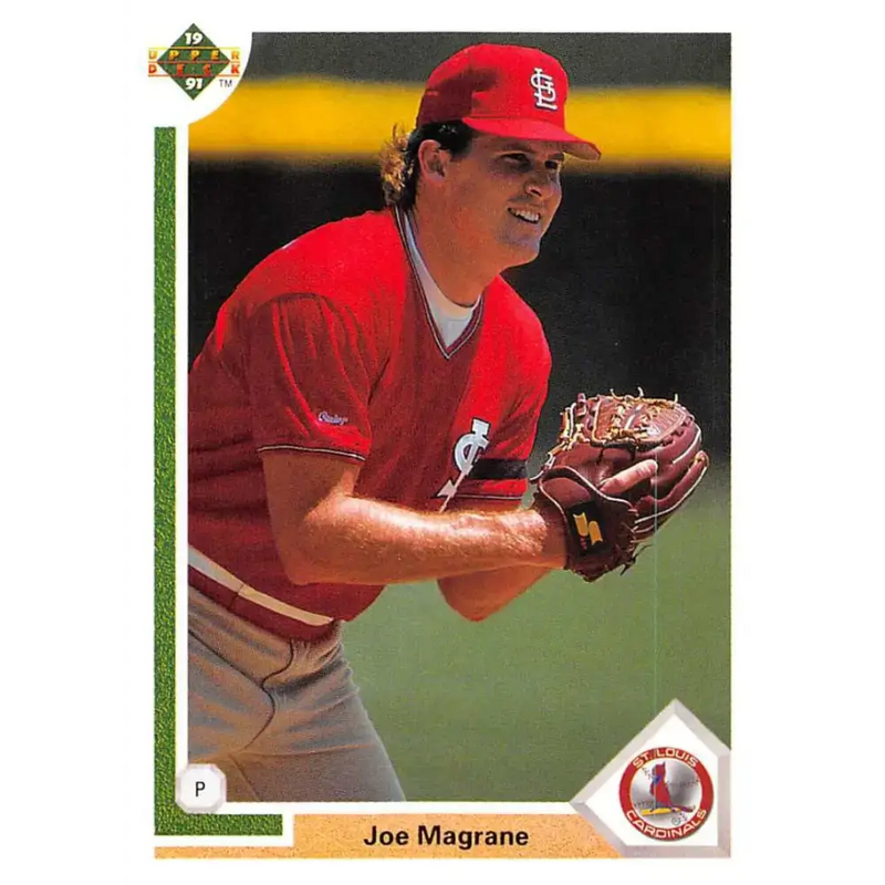 1991 Upper Deck #465 Joe Magrane NM-MT St. Louis Cardinals Baseball Card - Baseball Card Single
