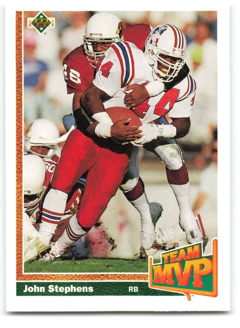 1991 Upper Deck #467 John Stephens NM-MT New England Patriots Football Card - Football Card Single