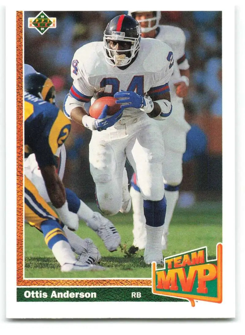 1991 Upper Deck #469 Ottis Anderson NM-MT New York Giants Football Card - Football Card Single