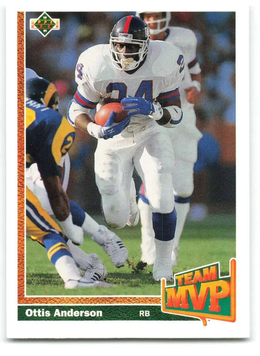 1991 Upper Deck #469 Ottis Anderson NM-MT New York Giants Football Card - Football Card Single