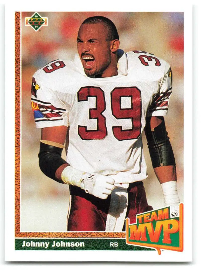 1991 Upper Deck #472 Johnny Johnson NM-MT Phoenix Cardinals Football Card - Football Card Single