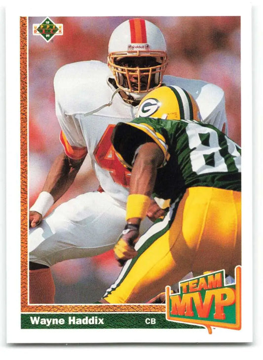 1991 Upper Deck #477 Wayne Haddix NM-MT Tampa Bay Buccaneers Football Card - Football Card Single