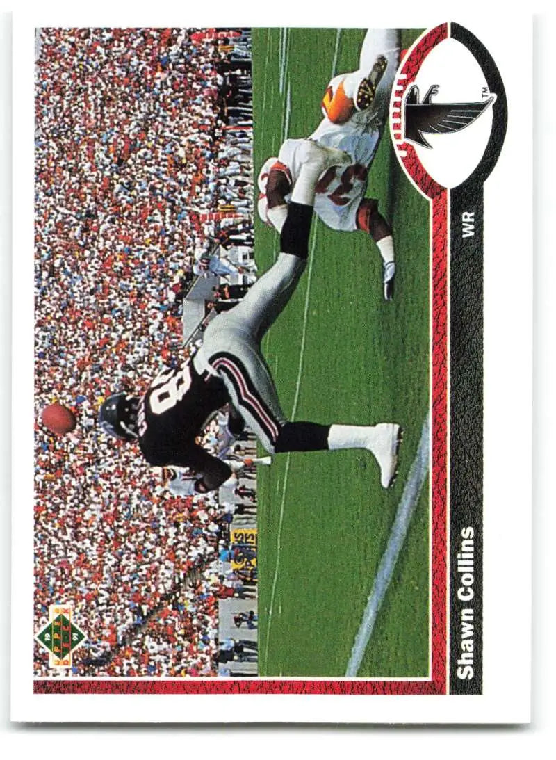 1991 Upper Deck #481 Shawn Collins NM-MT Atlanta Falcons Football Card - Football Card Single