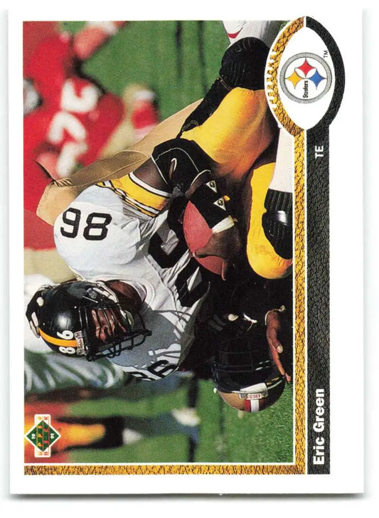 1991 Upper Deck #486 Eric Green NM-MT Pittsburgh Steelers Football Card - Football Card Single
