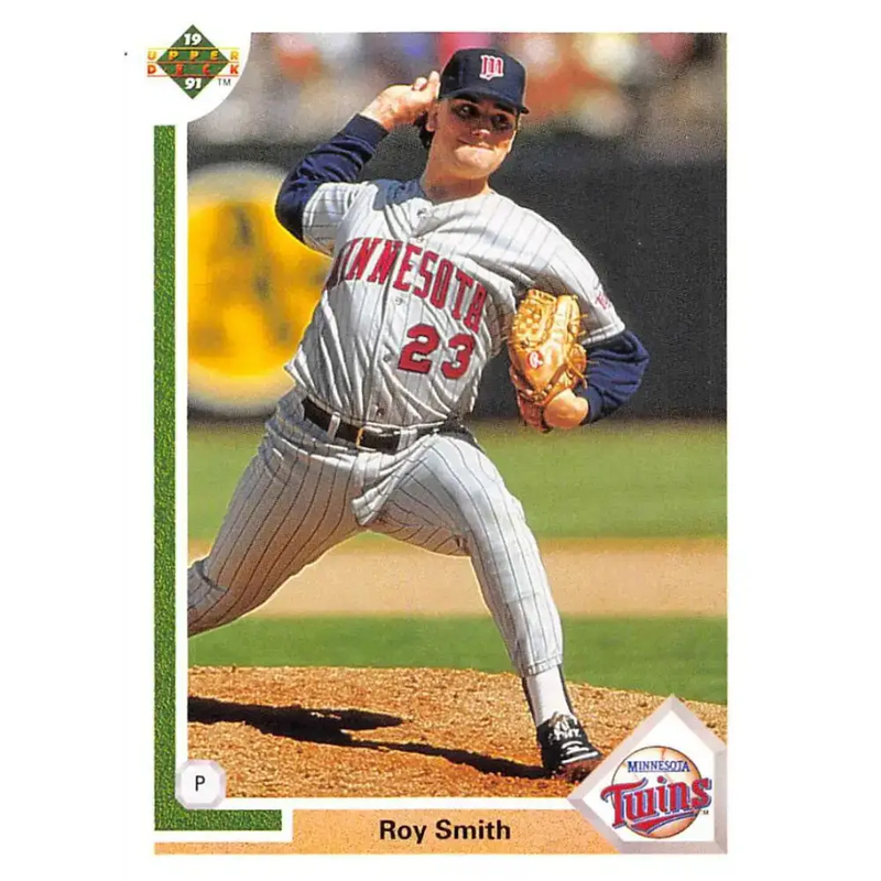 1991 Upper Deck #490 Roy Smith NM-MT Minnesota Twins Baseball Card - Baseball Card Single