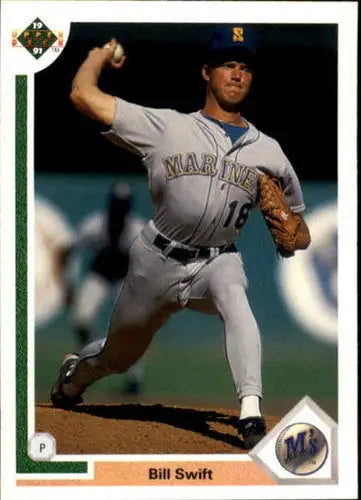 1991 Upper Deck #498 Bill Swift NM-MT Mariners - Baseball Card Single