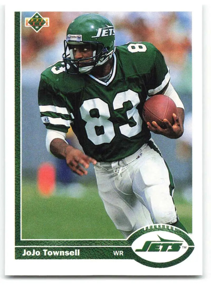 1991 Upper Deck #50 Jo Jo Townsell NM-MT New York Jets Football Card - Football Card Single
