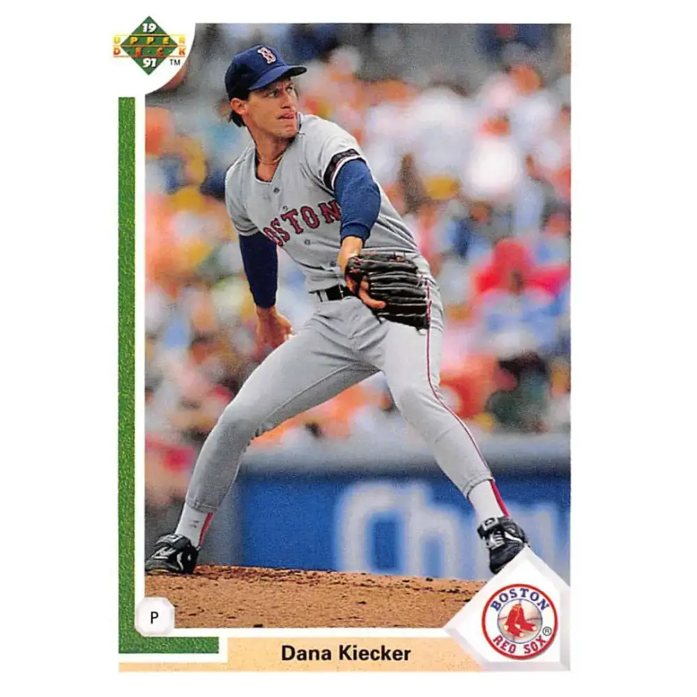1991 Upper Deck #507 Dana Kiecker EX Excellent Boston Red Sox Baseball Card - Baseball Card Single