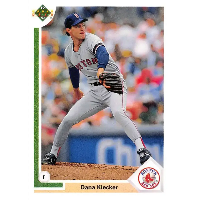 1991 Upper Deck #507 Dana Kiecker EX Excellent Boston Red Sox Baseball Card - Baseball Card Single