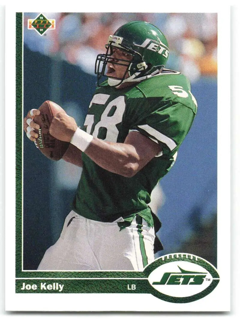 1991 Upper Deck #509 Joe Kelly NM-MT New York Jets Football Card - Football Card Single