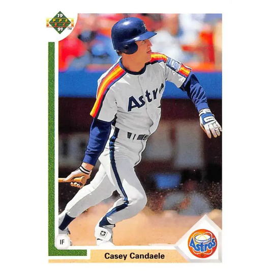 1991 Upper Deck #511 Casey Candaele NM-MT Houston Astros Baseball Card - Baseball Card Single