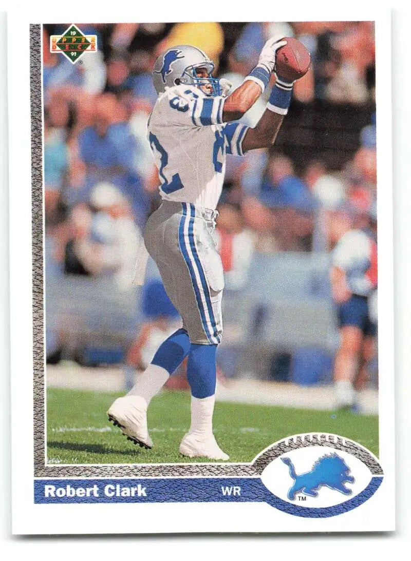 1991 Upper Deck #511 Robert Clark NM-MT Detroit Lions Football Card - Football Card Single