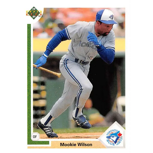 1991 Upper Deck #512 Mookie Wilson NM-MT Toronto Blue Jays Baseball Card - Baseball Card Single