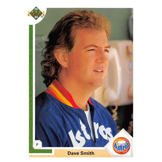 1991 Upper Deck #513 Dave Smith NM-MT Houston Astros Baseball Card - Baseball Card Single