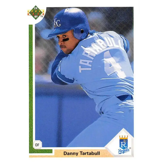 1991 Upper Deck #523 Danny Tartabull NM-MT Kansas City Royals Baseball Card - Baseball Card Single