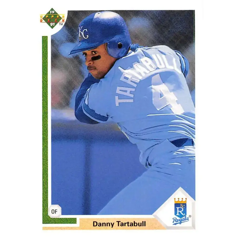 1991 Upper Deck #523 Danny Tartabull NM-MT Kansas City Royals Baseball Card - Baseball Card Single