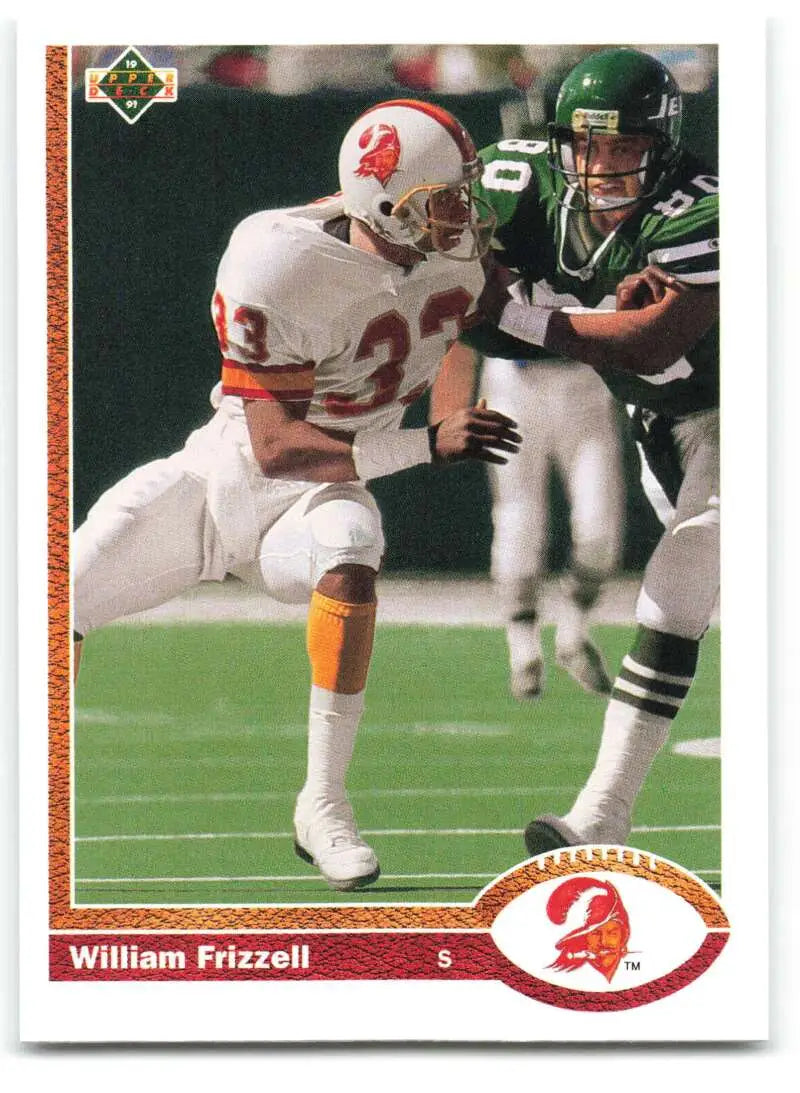 1991 Upper Deck #523 William Frizzell NM-MT Tampa Bay Buccaneers Football Card - Football Card Single