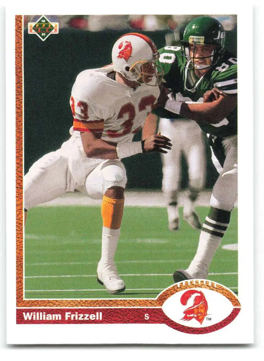 1991 Upper Deck #523 William Frizzell NM-MT Tampa Bay Buccaneers Football Card - Football Card Single