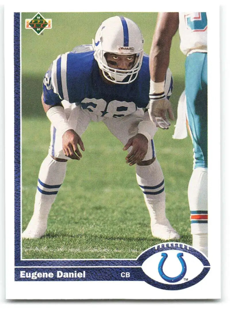 1991 Upper Deck #527 Eugene Daniel NM-MT Indianapolis Colts Football Card - Football Card Single