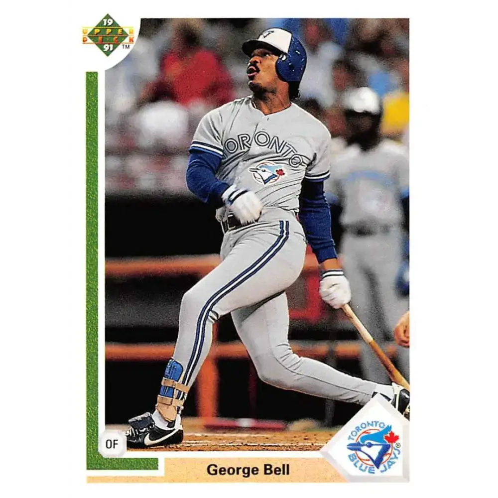1991 Upper Deck #532 George Bell EX Excellent Toronto Blue Jays Baseball Card - Baseball Card Single