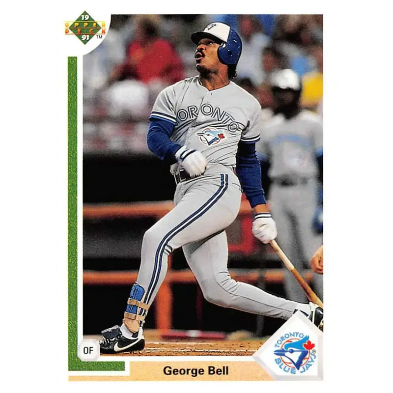 1991 Upper Deck #532 George Bell EX Excellent Toronto Blue Jays Baseball Card - Baseball Card Single