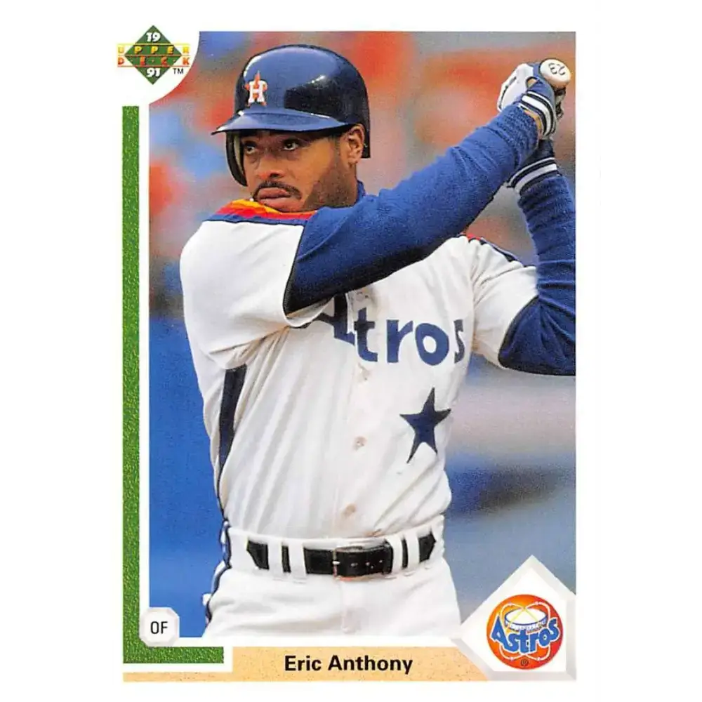 1991 Upper Deck #533 Eric Anthony NM-MT Houston Astros Baseball Card - Baseball Card Single
