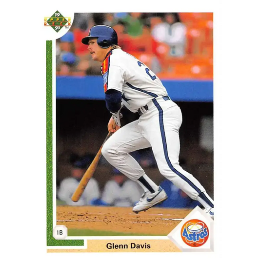 1991 Upper Deck #535 Glenn Davis NM-MT Houston Astros Baseball Card - Baseball Card Single