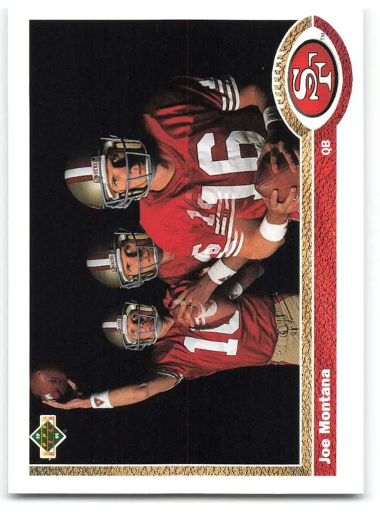 1991 Upper Deck #54 Joe Montana NM-MT San Francisco 49ers Football Card - Football Card Single