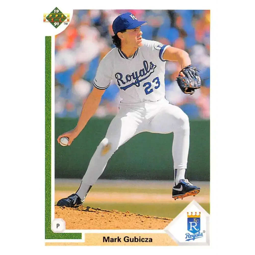 1991 Upper Deck #541 Mark Gubicza NM-MT Kansas City Royals Baseball Card - Baseball Card Single