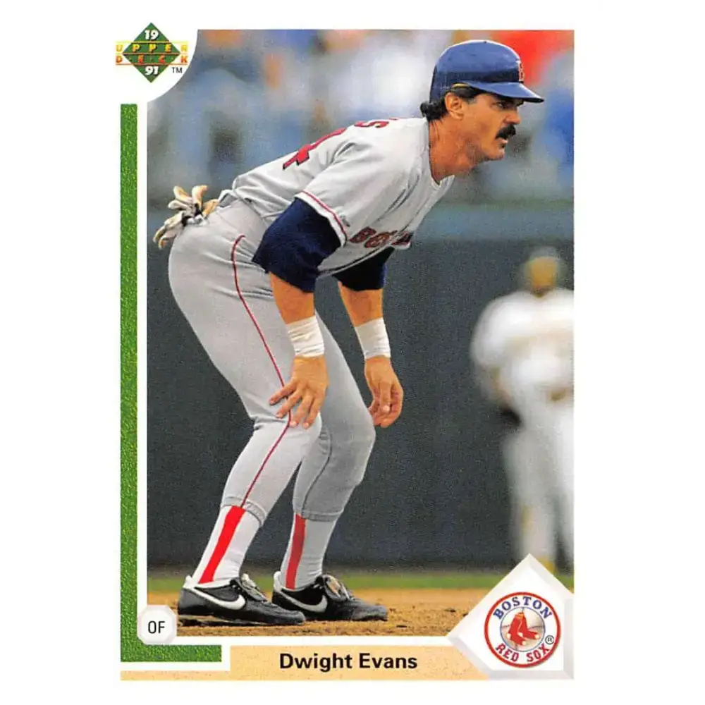 1991 Upper Deck #549 Dwight Evans NM-MT Boston Red Sox Baseball Card - Baseball Card Single