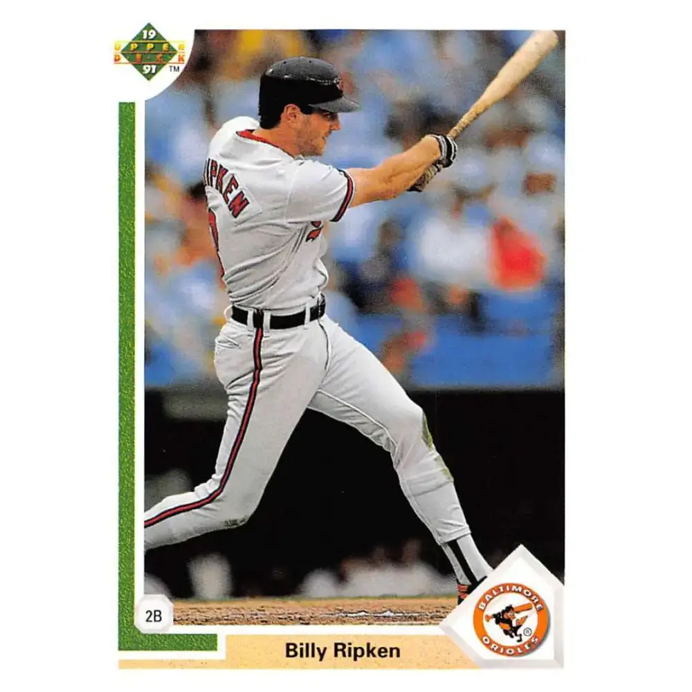 1991 Upper Deck #550 Billy Ripken NM-MT Baltimore Orioles Baseball Card - Baseball Card Single