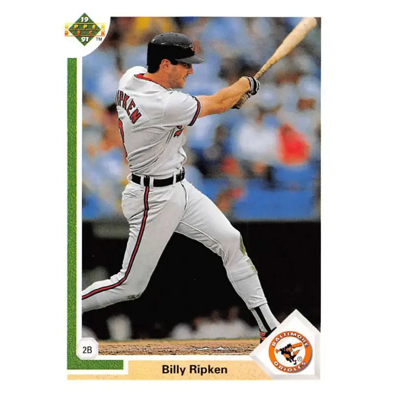 1991 Upper Deck #550 Billy Ripken NM-MT Baltimore Orioles Baseball Card - Baseball Card Single