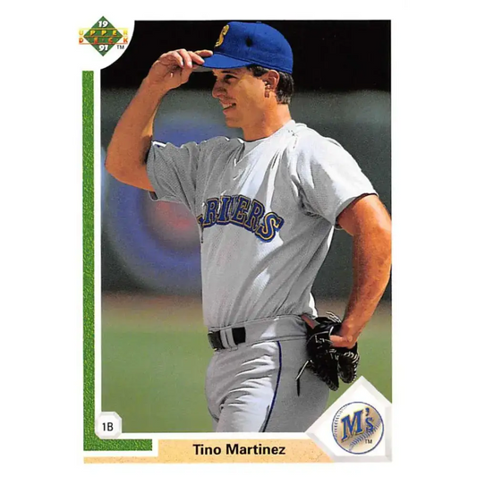 1991 Upper Deck #553 Tino Martinez EX Excellent Seattle Mariners Baseball Card - Baseball Card Single