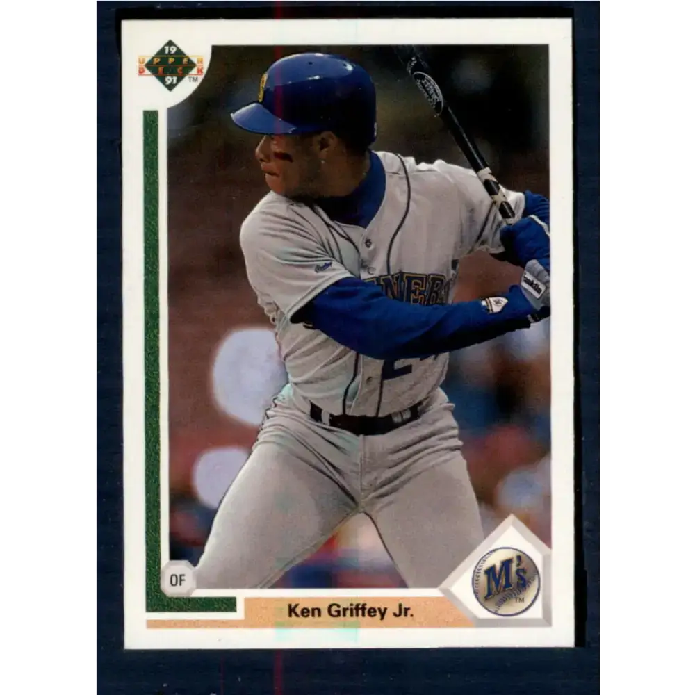 1991 Upper Deck #555 Ken Griffey Jr. EX Excellent Seattle Mariners Baseball Card - Baseball Card Single