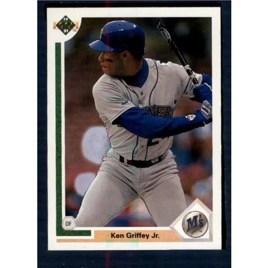 1991 Upper Deck #555 Ken Griffey Jr. EX Excellent Seattle Mariners Baseball Card