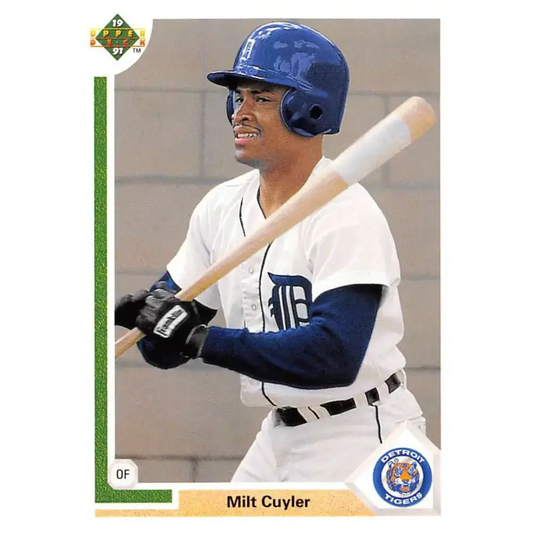 1991 Upper Deck #556 Milt Cuyler EX Excellent Detroit Tigers Baseball Card