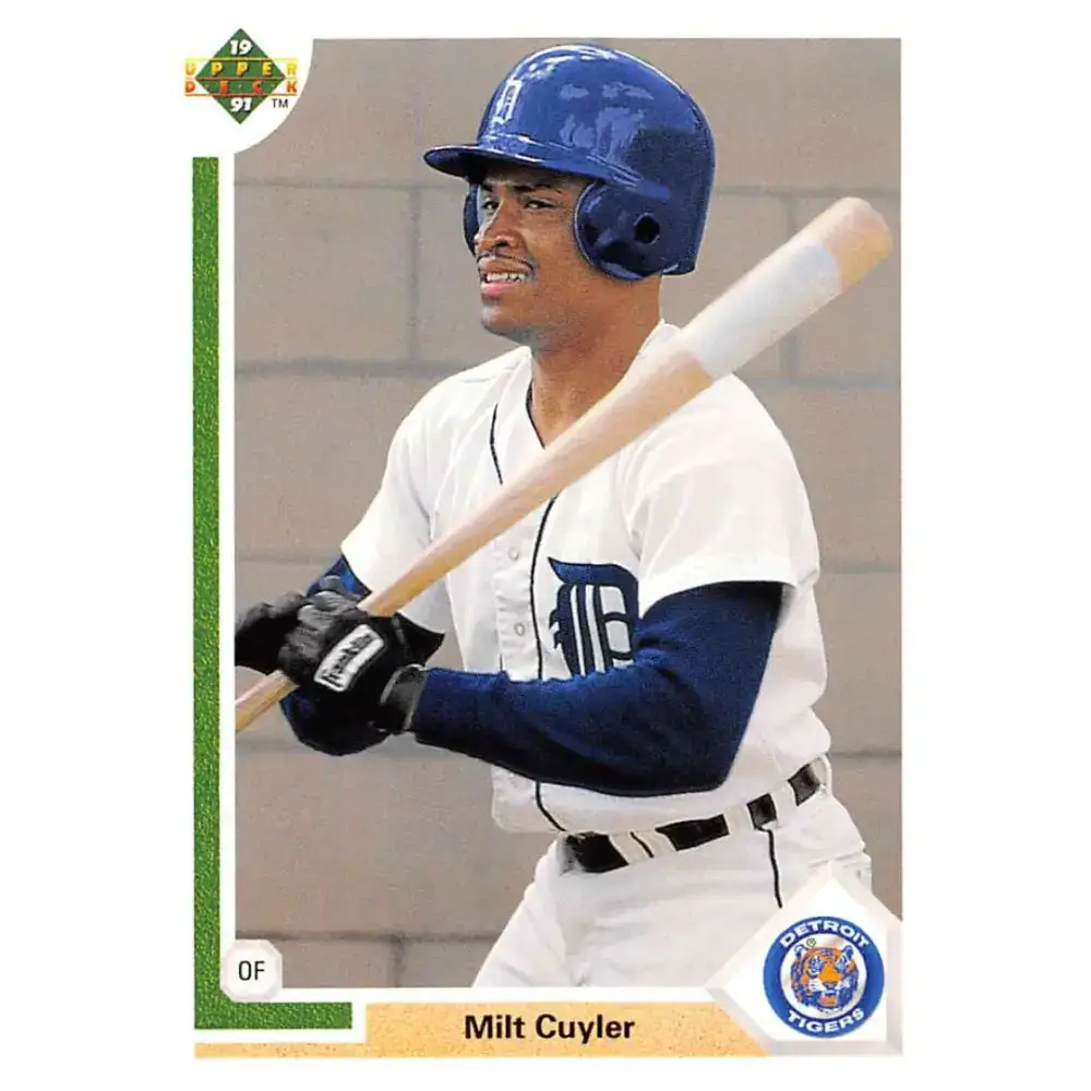 1991 Upper Deck #556 Milt Cuyler NM-MT Detroit Tigers Baseball Card - Baseball Card Single