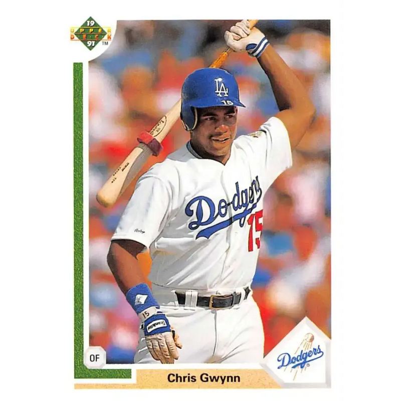 1991 Upper Deck #560 Chris Gwynn NM-MT Los Angeles Dodgers Baseball Card - Baseball Card Single