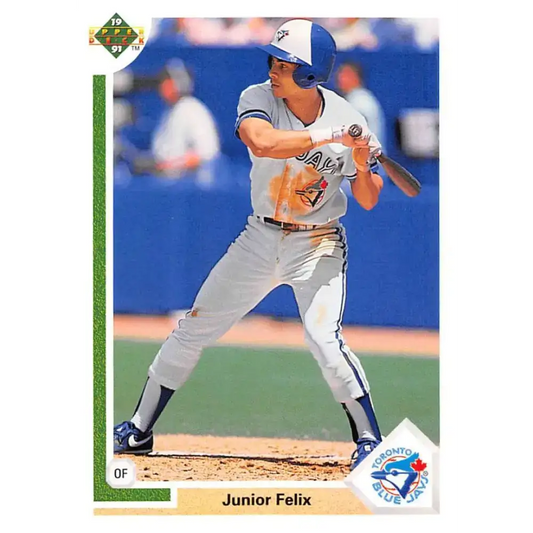 1991 Upper Deck #563 Junior Felix EX Excellent Toronto Blue Jays Baseball Card