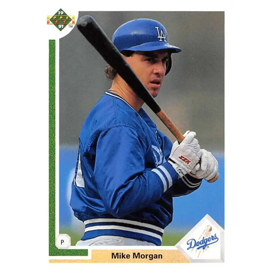 1991 Upper Deck #578 Mike Morgan EX Excellent Los Angeles Dodgers Baseball Card