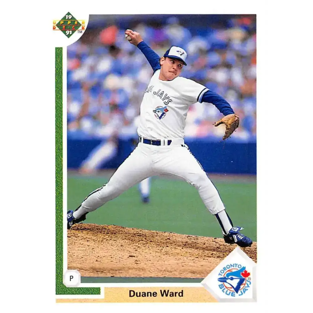 1991 Upper Deck #581 Duane Ward EX Excellent Toronto Blue Jays Baseball Card - Baseball Card Single