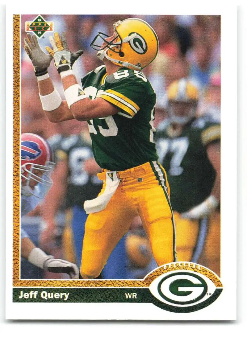 1991 Upper Deck #584 Jeff Query NM-MT Green Bay Packers Football Card - Football Card Single