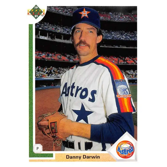 1991 Upper Deck #586 Danny Darwin EX Excellent Houston Astros Baseball Card