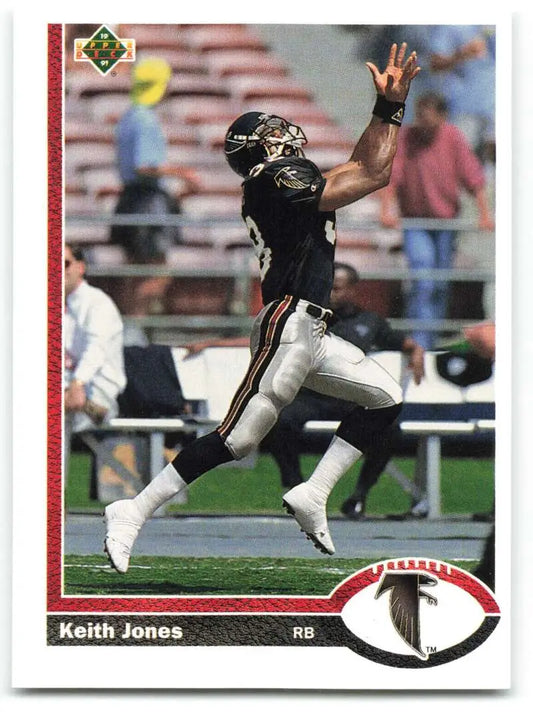 1991 Upper Deck #594 Keith Jones NM-MT Atlanta Falcons Football Card