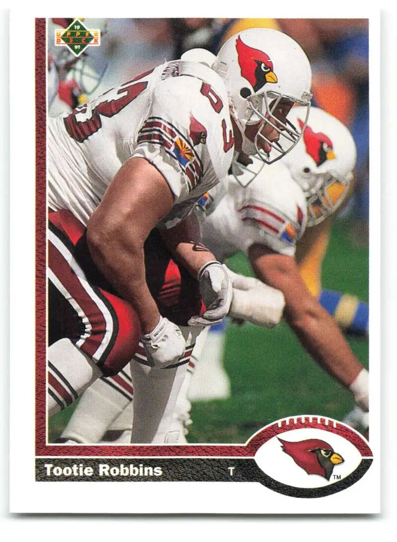 1991 Upper Deck #595 Tootie Robbins NM-MT Phoenix Cardinals Football Card - Football Card Single