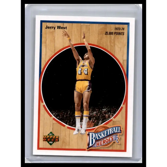 1991 Upper Deck #6 Jerry West NM-MT Los Angeles Lakers Basketball Card - Basketball Card Single