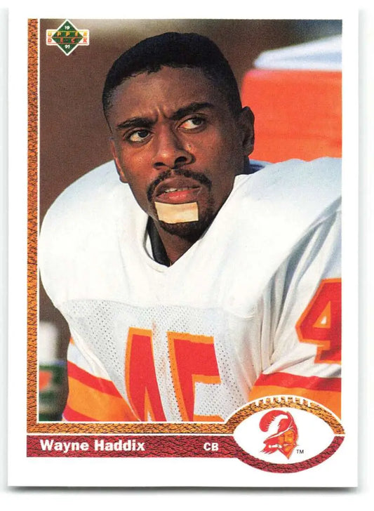 1991 Upper Deck #60 Wayne Haddix NM-MT Tampa Bay Buccaneers Football Card - Football Card Single