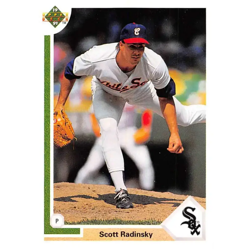 1991 Upper Deck #621 Scott Radinsky NM-MT Chicago White Sox Baseball Card - Baseball Card Single