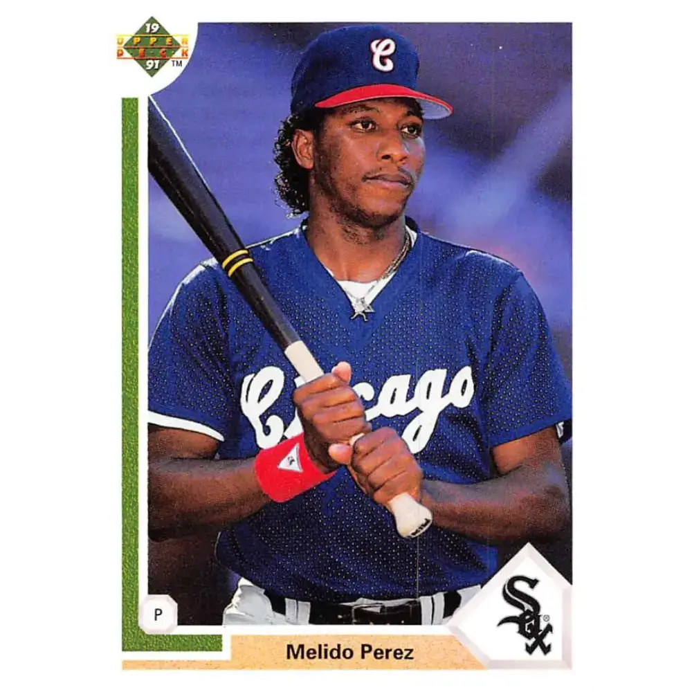 1991 Upper Deck #623 Melido Perez NM-MT Chicago White Sox Baseball Card - Baseball Card Single