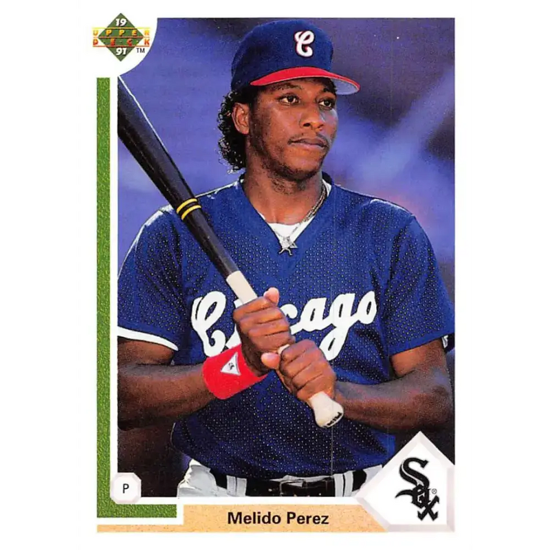 1991 Upper Deck #623 Melido Perez NM-MT Chicago White Sox Baseball Card - Baseball Card Single